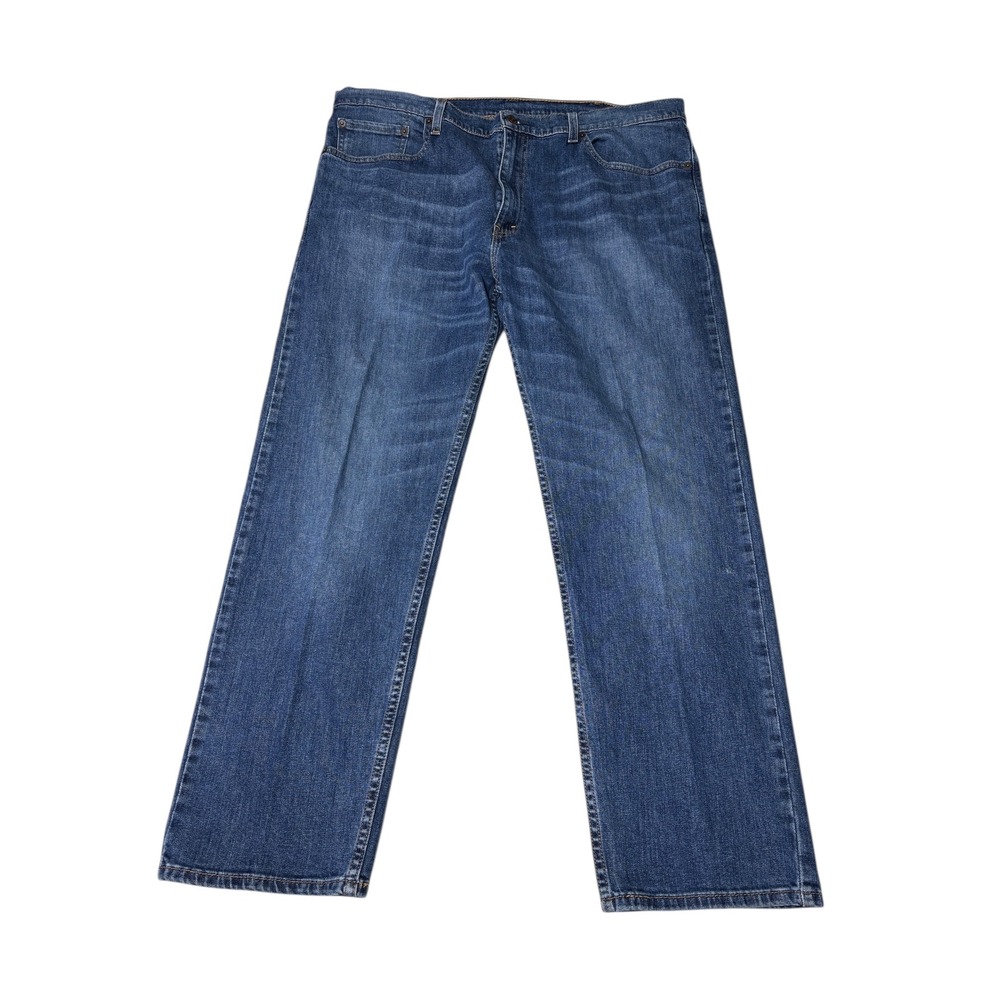 Levi Strauss Mens Jeans‎ W40 L30 Blue Classic Straight Fit Denim Casual